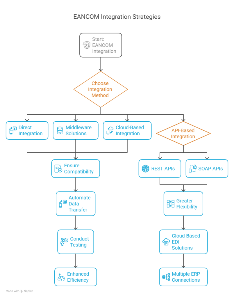 Integration Strategies for EANCOM with Business Systems - visual selection
