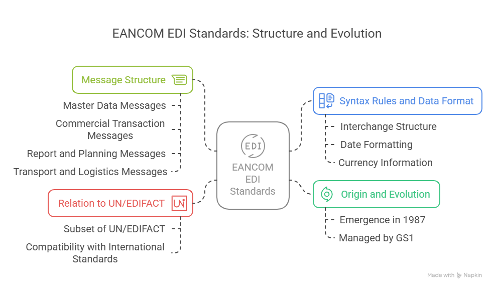 Understanding EANCOM EDI Specifications and Structure - visual selection